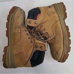 Herman Survivors Waterproof Steel Toe Men's Boot Wheat Brown –‎ Size 6W